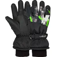 Lewro DANNI Dětské zimní rukavice, černá, velikost 8-11Y