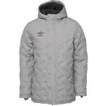 Umbro BONDED PADDED JACKET Pánská zateplená bunda, šedá, velikost