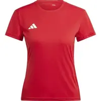adidas ADIZERO ESSENTIALS TEE W Dámské běžecké tričko, červená, velikost