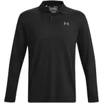 Under Armour PERFORMANCE 3.0 LS POLO Pánské tričko, černá, velikost M