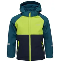 Lewro CHIDI Chlapecká softshellová bunda, tmavě zelená, velikost 164-170