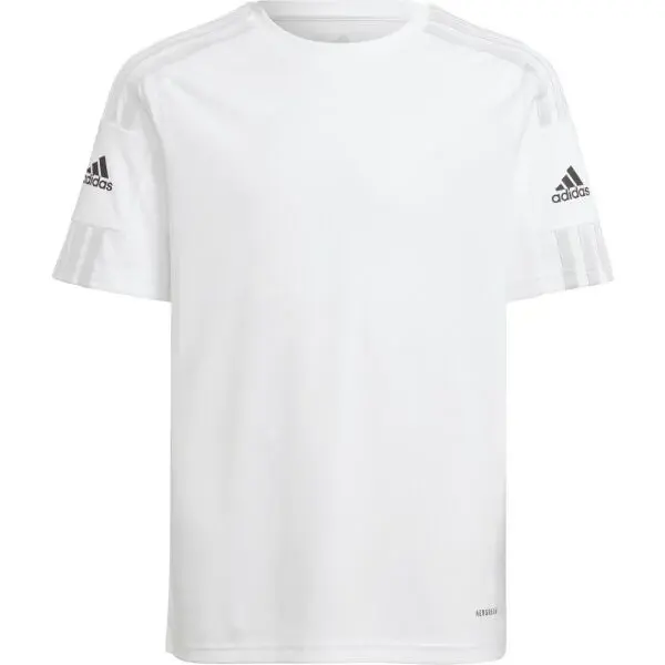 adidas SQUADRA 21 JERSEY Chlapecký fotbalový dres, bílá, velikost