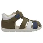 Geox B SANDAL MACCHIA Chlapecké sandály, khaki, velikost