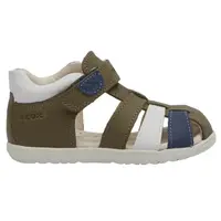 Geox B SANDAL MACCHIA Chlapecké sandály, khaki, velikost
