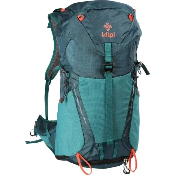 KILPI ROX 40 Turistický batoh, tmavě zelená, velikost