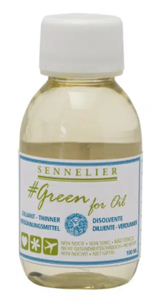 Ředidlo pro olej Sennelier Green for Oil 100ml