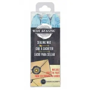 Sada pečetních vosků Manuscript 3ks – modré