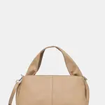 Kožená kabelka Answear.LAB béžová barva