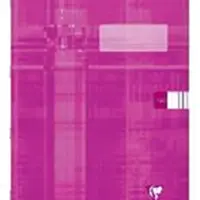Školní sešit Clairefontaine Metric A4 "445" čtverečkovaný, 40 listů CZ/SK, růžový
