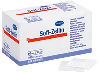 HARTMANN Tampon Soft-Zellin impreg. s alkoholem 100 ks