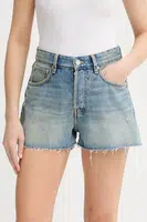 Džínové šortky Won Hundred dámské, modrá barva, high waist, 3673-15028