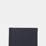 Kožená peněženka Tommy Hilfiger pánská, tmavomodrá barva, AM0AM13520