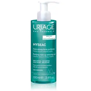 Uriage Hyseac Purifying Make-up Removing Oil čisticí olej pro mastnou pleť se sklonem k akné 100 ml
