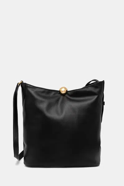 Kožená kabelka Furla černá barva, WB01691.BX3168.O6000