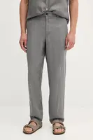 Lněné kalhoty United Colors of Benetton