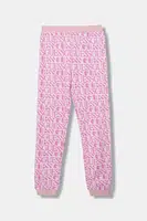 Dětské bavlněné tepláky Guess růžová barva, J5YQ13 KAD74