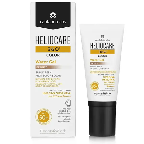 Heliocare Tónovací ochranný gel 360° Color (Water Gel) 50 ml Bronze