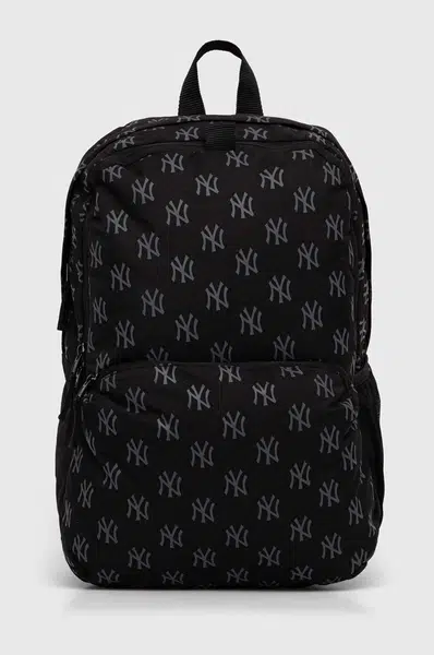 Batoh New Era MONOGRAM NEW YORK YANKEES černá barva, velký, vzorovaný, 60503796