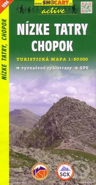 Nízke Tatry, Chopok 1:50 000 (Turistická mapa 1094)