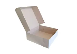 50 ks - Dortová krabice bílá 300x300x100mm
