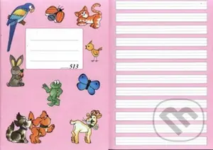 Sešit k písance (513 s pomocnými linkami)