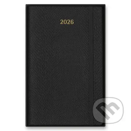 Moleskine – 12-mesačný týždenný plánovací zápisník (diár) Precious & Ethica 2026 - čierny (v darčekovej krabičke)