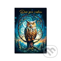 Diár pre rodinu 2026 (12-mesačný, s farebnou oriezkou)