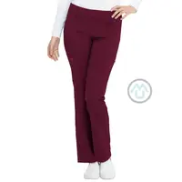 Dámske nohavice Dickies Balance na gumu - vínová 2XL