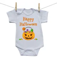 Boodyy Body s krátkym rukávom Happy Halloween 86 (12-18 mesiacov)