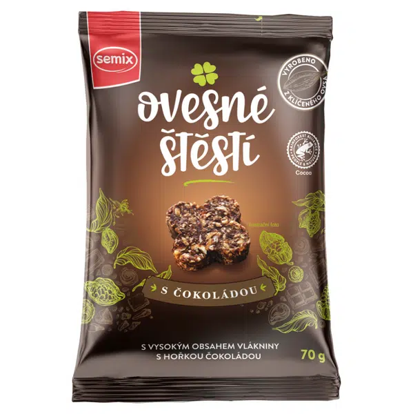 SEMIX Ovesné štěstí s čokoládou bez lepku 70 g