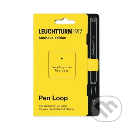 Leuchtturm1917 Pen Loop Lemon Bauhaus Edition