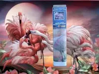 Diamantové malování Růžoví plameňáci 30x40cm (30x40cm)