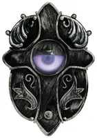 Klopač na dvere Oko s efektmi 20x14cm