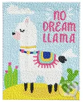 Diamantové malování - Lama