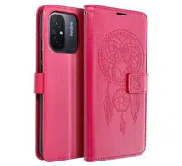 Flipové pouzdro MEZZO pro Xiaomi Redmi 12C, dreamcatcher magenta