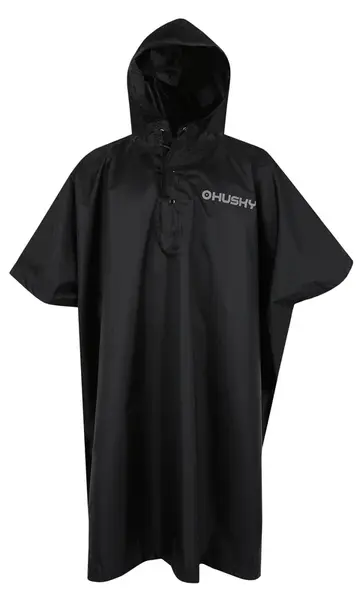 Husky RAINIE S/M, black Pláštěnka