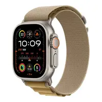 Apple Watch Ultra 2 GPS + Cellular 49mm Natural Titanium / Tan Alpine Loop - L