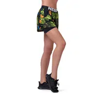 Dámské kraťasy Nebbia High-Energy Double Layer 563 Jungle Green XS