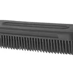 Kadeřnický gumový kartáč Duko 50 x 28 x 148 mm - černý (1412) + dárek zdarma