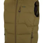 Husky Deep M M, dk. khaki Pánská péřová vesta na zip