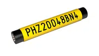 Partex PHZF20095BN4, plochá, žlutá 100m, PHZ smršťovací bužírka certifikovaná