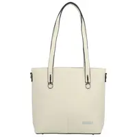 Dámská kabelka na rameno světle krémová - Delami Royal Class