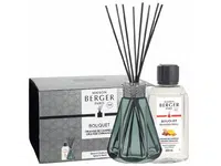 Maison Berger Paris Dárková sada aroma difuzér Pyramide vintage zelený + náplň Orange Cinnamon 200 ml