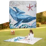 Pikniková deka inSPORTline Maritino 208x197 cm mořský život