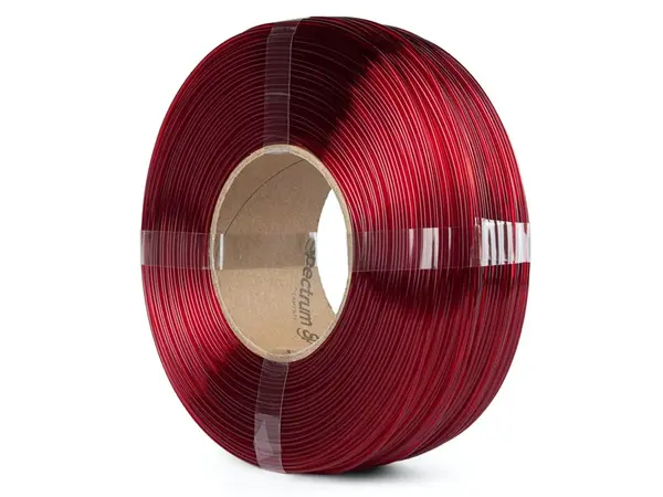 Spectrum 81367 Refill 3D filament, PET-G Premium, 1,75mm, 1000g, Průsvitný červený (Transparent red)