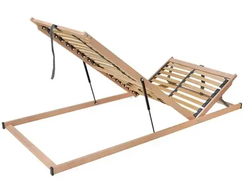 Výklopný lamelový rošt z prednej strany a polohovaním Star H+P 90x200 cm%