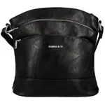Dámska crossbody kabelka čierna - Romina Elkano