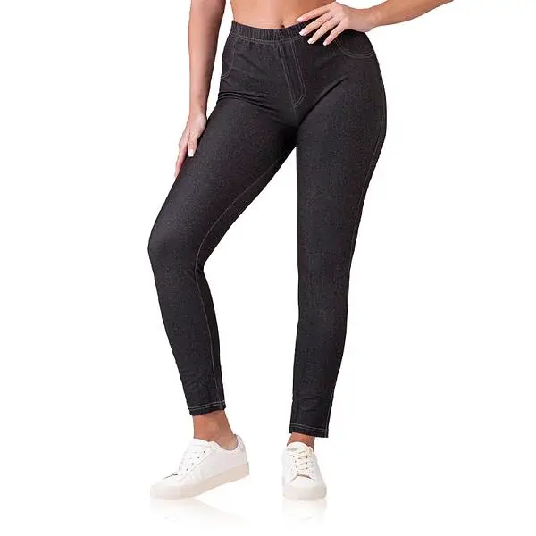 Bellinda 
RELAX & GO JEANS TREGGINGS - Women's treggings - black