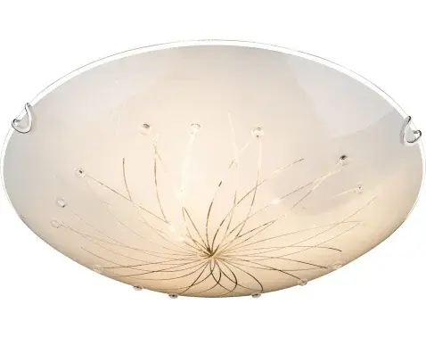 Stropné osvetlenie Calimero I 40 cm, dekoračné kamienky%