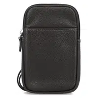 Dámske kožené crossbody vrecko tmavosivá - Katana Soffix